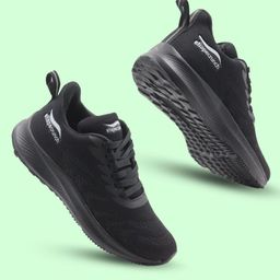 SHAPECRUNCH Men Mesh Running Non-Marking Shoes-24