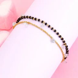 GIVA Love is EveryWhere 92.5 Sterling Silver Mangalsutra Bracelet-image-19