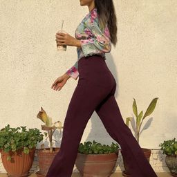 FableStreet Livin Bootcut Trousers-image-41