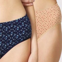 Van Heusen Assorted Color Cotton Printed Hipster Panties - Pack Of 2-image-57