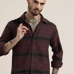 HERE&NOW Opaque Checked Casual Shirt-picture-39