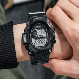 Hala Men Solid Round Tang Regular Digital Watch-m2 G90 image 5
