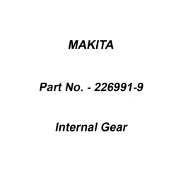 Makita Internal Gear Size 50 mm Suitable For TW001G, Part No 226991-9-image-21