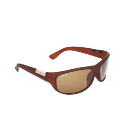 Creature Unisex Brown Lens & Brown Sports Sunglasses with UV Protected Lens SUN-017-image-23