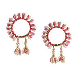 NMII Artificial Set Of 2 Beaded Latkan Bangles image 2