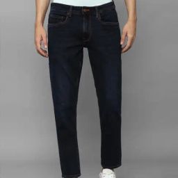 Louis Philippe Jeans Navy Regular Fit Jeans-picture-21