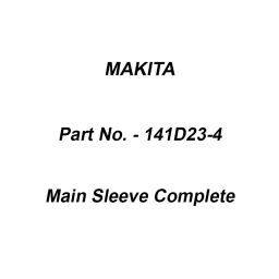 Makita Main Sleeve Complete Suitable For DTR180, Part No 141D23-4-image-11