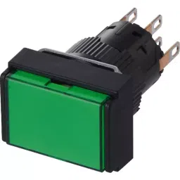 Fuji Electric Square Flat Type Integrated Contact Command Switch Φ16 mm Diameter, AF16F0M-C1E3W-32