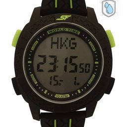Sonata Men Black Digital Watch NK77058PP02-51
