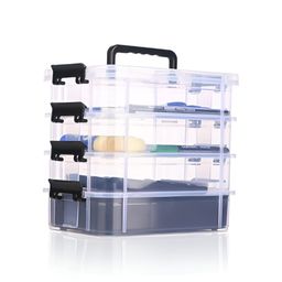 Aura Black Set of 2 Regular Multi-Utility Organisers image 4