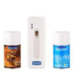 Airance Automatic A5 Perfume Dispenser With 250 ml Each  Oud Wood & Cool Splash Fragrance Refill (Pack of 3)-image-43