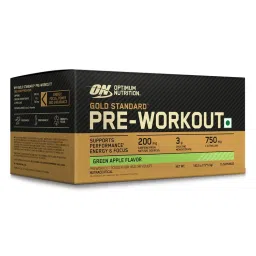Optimum Nutrition (ON) Gold Standard Pre-Workout Single Serve Packs - Green Apple (Pack Of 15)-picture-13