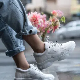 Shoetopia Women's White Sneakers-picture-37
