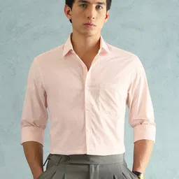 Arrow Slim Fit Long Sleeves Pure Cotton Formal Shirt-picture-21