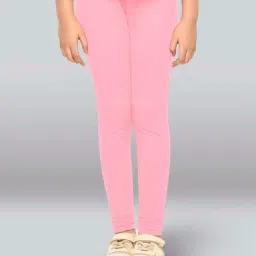 Lyra Kids Pink Skinny Fit Leggings-image-103