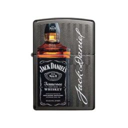 Zippo Black Brass Jack Daniels Windproof Pocket Lighter-31