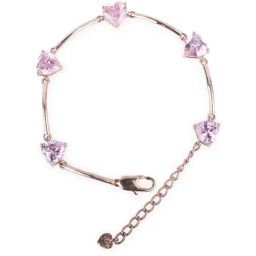 Juicy Couture Scarlet Pink Flexible fit Bracelet for Women-image-8