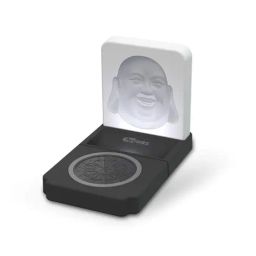 Portronics Charge Bliss POR-1060 Wireless Charger (Black and White)-15