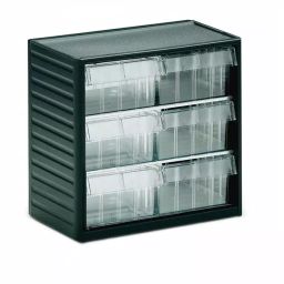 Treston 6 Drawer Storage Unit PP 290 x310 x180 mm Grey, 297-3-image-61