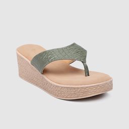 Inc 5 Textured T-Strap Wedges-10
