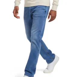 glitchez Men Slim Fit Light Fade Jeans-picture-46