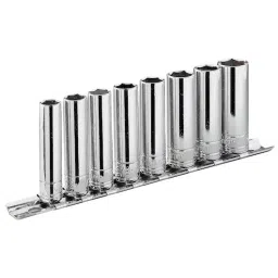 FACOM 3/8 inch Deep Socket Set 12-Point, JL.41E (Set of 7)-1