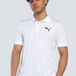 Puma Performance Piping Polo Collar Short Sleeve Cricket T-Shirt-image-99