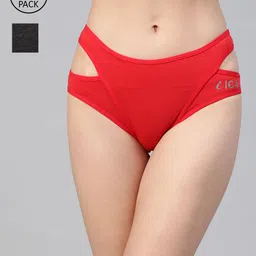 IC4 Women Pack of 2 Solid Hipster Briefs 0CR1004P2-image-76