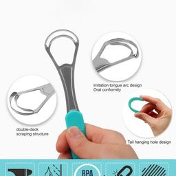 Nurpi Spoon Shape With Handle Tongue Scraper image 5