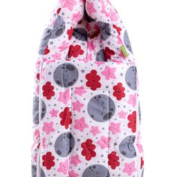 Baybee 3 in 1 Cotton Carry Bed Cum Portable Sleeping Bag for Infant Co-Sleeping Baby Bedding for New Born - Pink-image-15