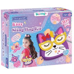 Bloomingo Kitty Shaped Sling Bag Art & Craft Kit -   Multicolor-14
