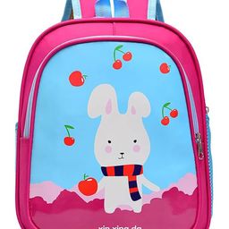 SYGA Kids Backpack, Cartoon Pattern, Large Capacity Perfect for Kindergarten and Primary School Students- Height 11.81 Inches(Pink Bunny)-image-76
