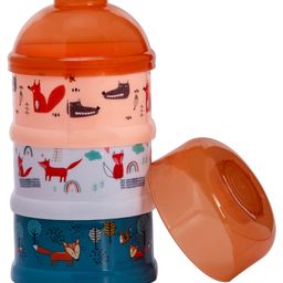 Adore Howdy- The 3 Layered Spill Proof Milk Powder Container- Brown- 120ml-18