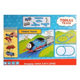ADKD Thomas Toy Train Track Set with Sound & Flashing Lights - Multicolor image 5