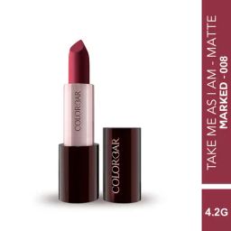 Colorbar Take Me As I Am Matte Lipstick Marked-008 - 4.2 gm-19
