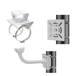 Shield Plus Small Size Pole Plate with 2 CAL for CCTV Camera image 2