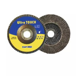 Ultra Touch 4 inch 60 Grit Black Flap Wheel For Surface Finishing-image-59
