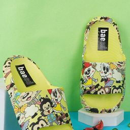 BAESD Kids Printed Sliders-54