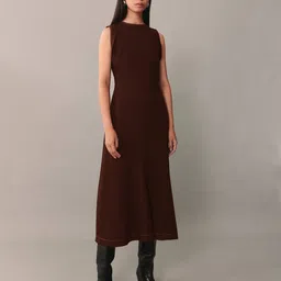 MANGO A-Line Sleeveless Midi Dress-picture-19