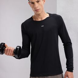 HRX by Hrithik Roshan Raglan Sleeves Training T-shirt-picture-1