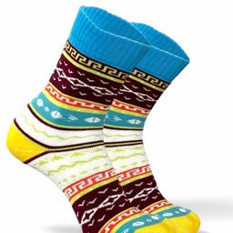 Sockscarving Men Printed Calf Length Socks-57