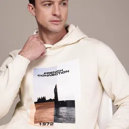 French Connection Printed Hooded Sweatshirt-picture-25