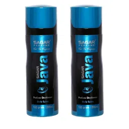 SAGAR PERFUMERY Set Of 2 Java Long Lasting Odour Control Deodorant - 200 ml Each image 4