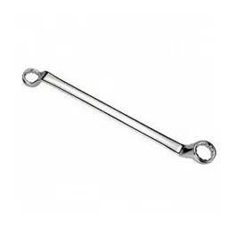 ARO Chrome Vanadium Steel Matt Finish Sunk Panel Double Ring Wrench 12x13 mm-12