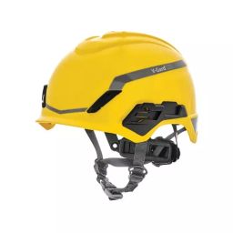 MSA Safety V-Gard H1 Black Yellow Safety Helmet with Chin Strap Adjustable, 10194795-image-84