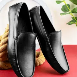 Prolific Men's Black Loafers-picture-21