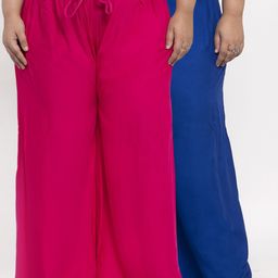 TAG 7 PLUS Women Blue Solid-13