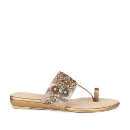 Inc.5 Women's Antique Gold Toe Ring Sandals-image-35