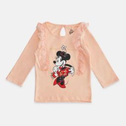 Pantaloons Baby Peach Printed Full Sleeves T-Shirt-image-98