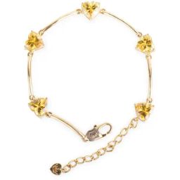 Juicy Couture Scarlet Bracelet Golden Flexible fit Bracelet for Women-image-70